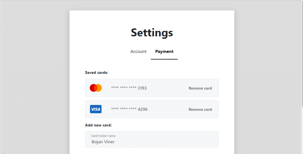 Detail Payment Form Template Bootstrap Nomer 27