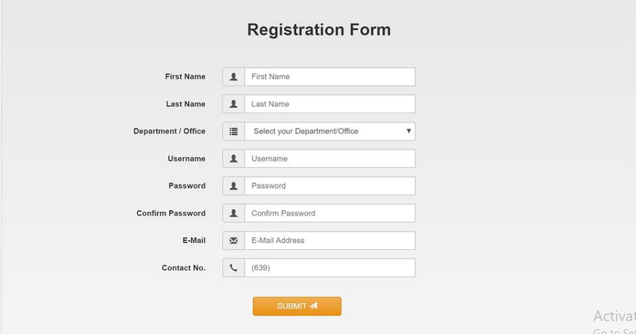 Detail Payment Form Template Bootstrap Nomer 29