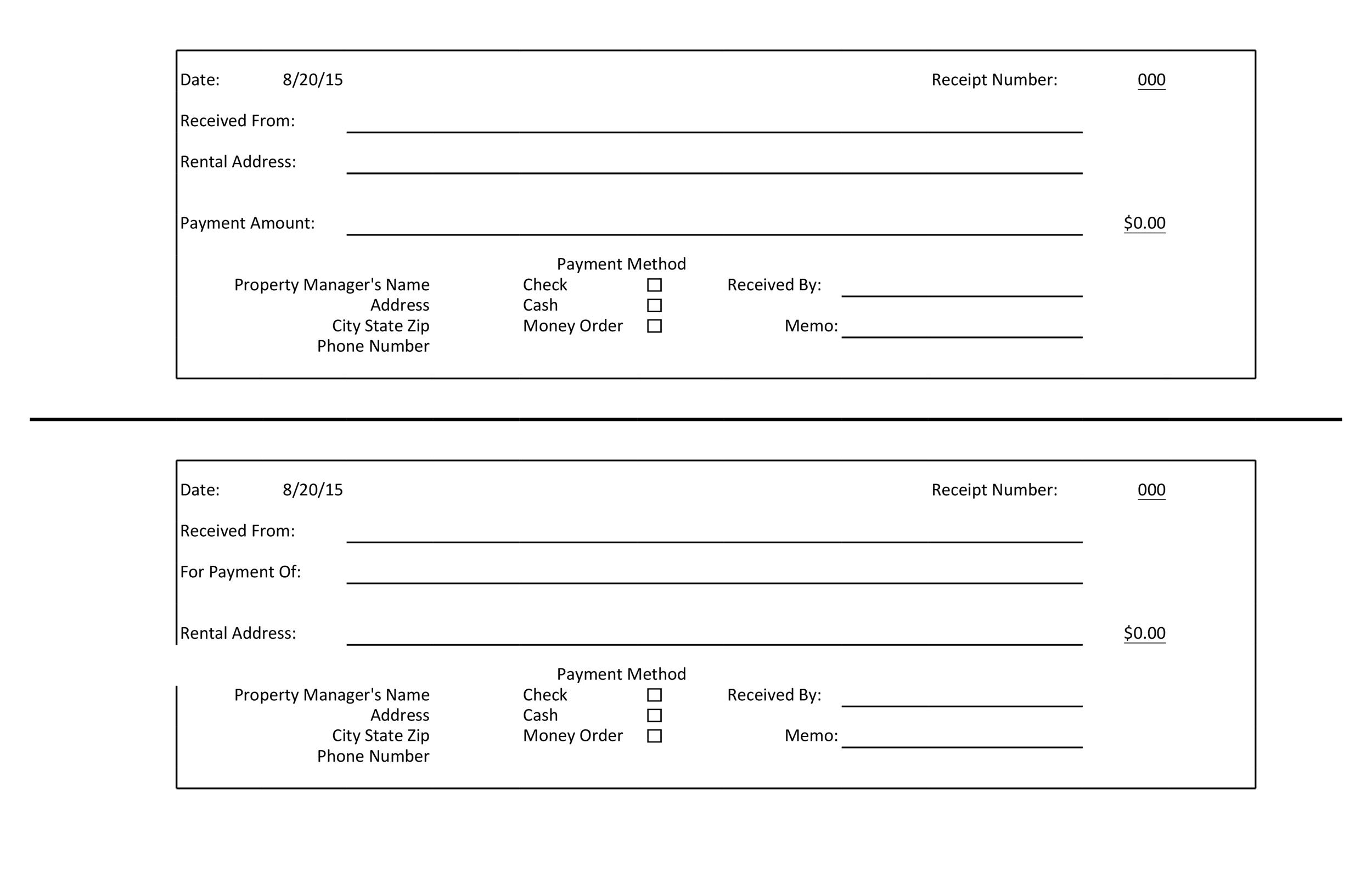 Detail Payment Receipt Template Nomer 53