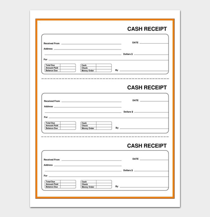 Detail Payment Receipt Template Excel Nomer 43