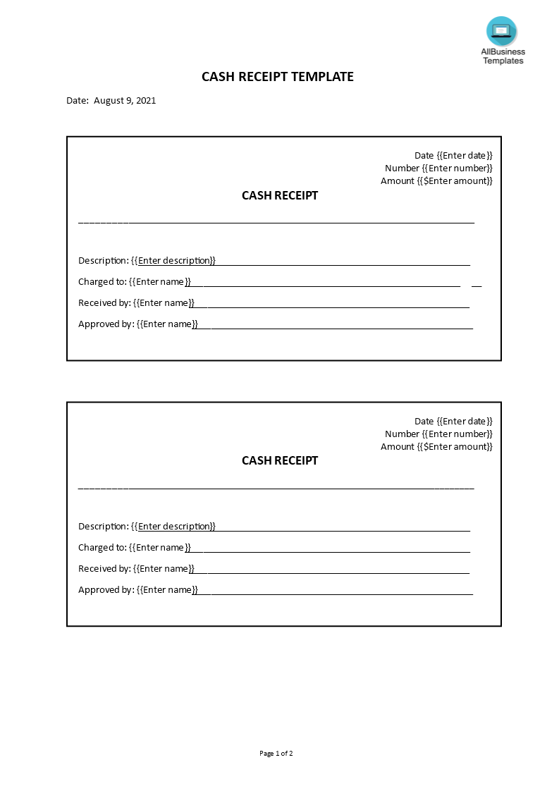 Detail Payment Receipt Template Excel Nomer 50