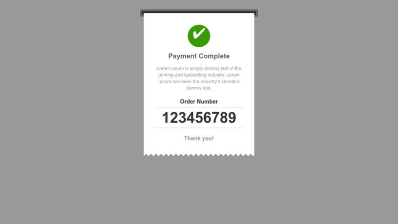 Detail Payment Success Page Template Html Nomer 16