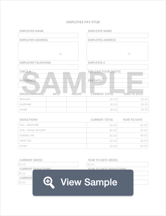 Detail Payroll Check Stub Template Nomer 41