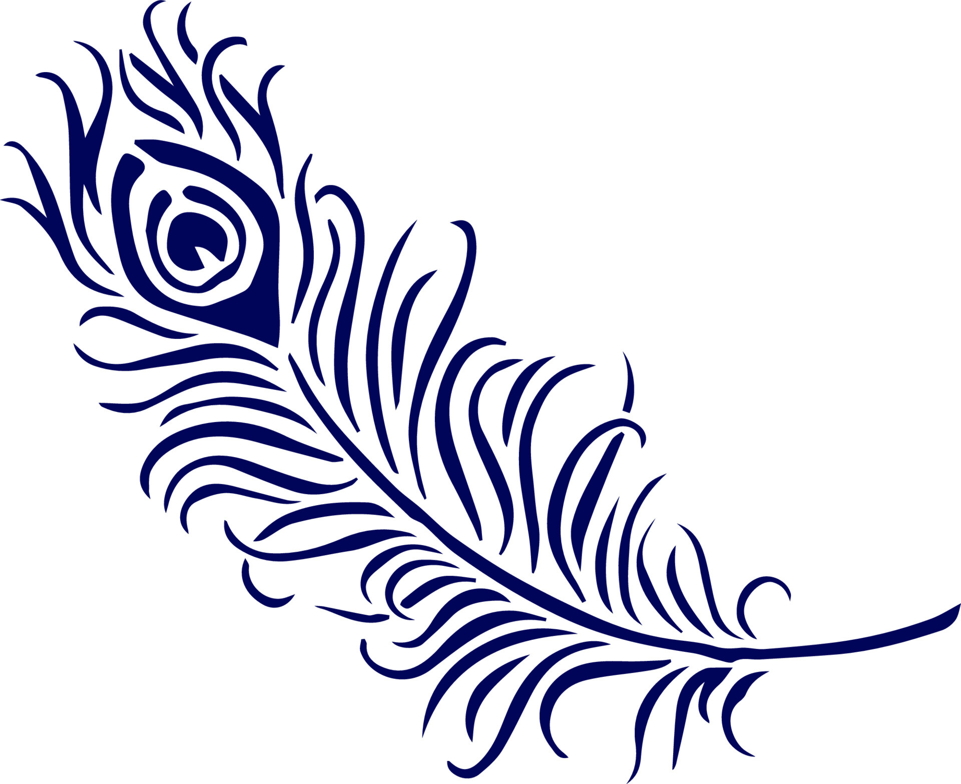 Detail Peacock Feather Vector Nomer 8