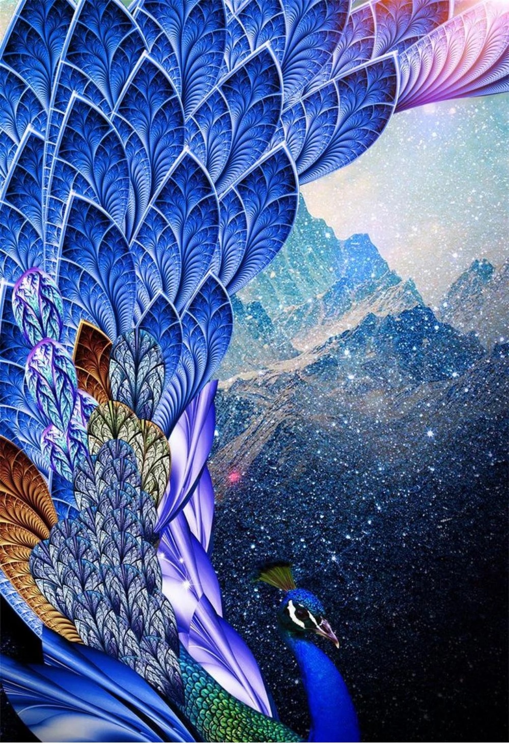 Detail Peacock Feather Wallpaper Nomer 47