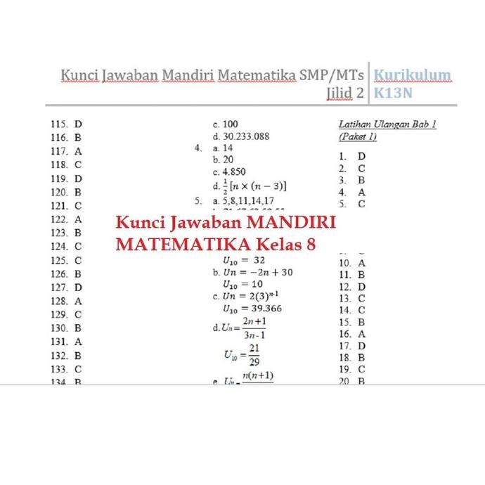 Detail Pembahasan Soal Buku Matematika Kelas 10 Kurikulum 2013 Nomer 35