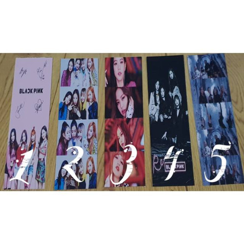 Detail Pembatas Buku Blackpink Nomer 53