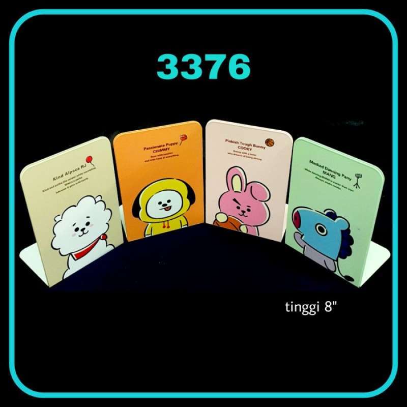 Detail Pembatas Buku Bt21 Nomer 52