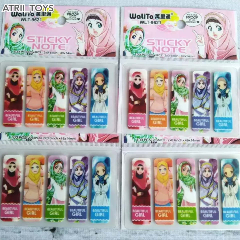 Detail Pembatas Buku Hijab Nomer 22