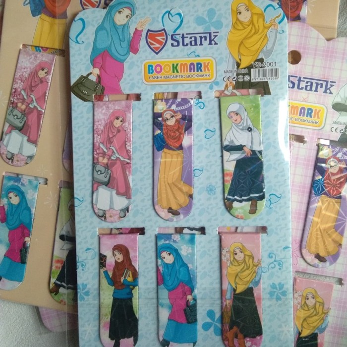 Detail Pembatas Buku Hijab Nomer 54