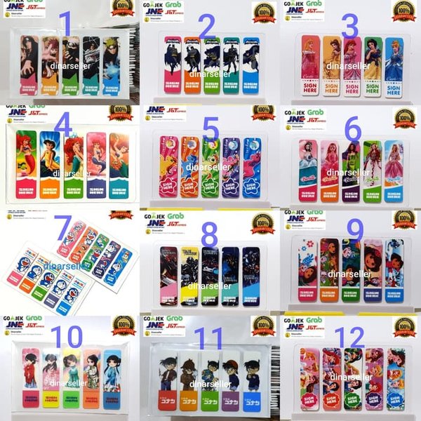 Detail Pembatas Buku Langka Nomer 29