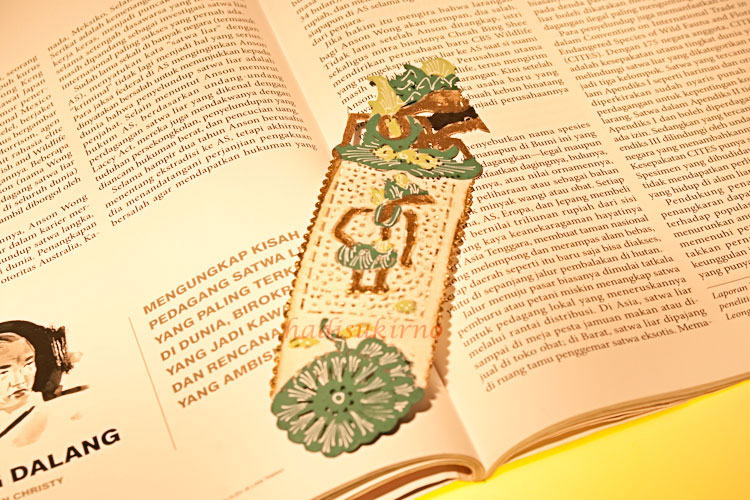 Detail Pembatas Buku Langka Nomer 43