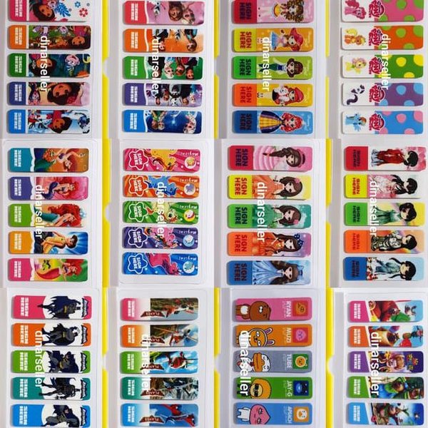 Detail Pembatas Buku Langka Nomer 10