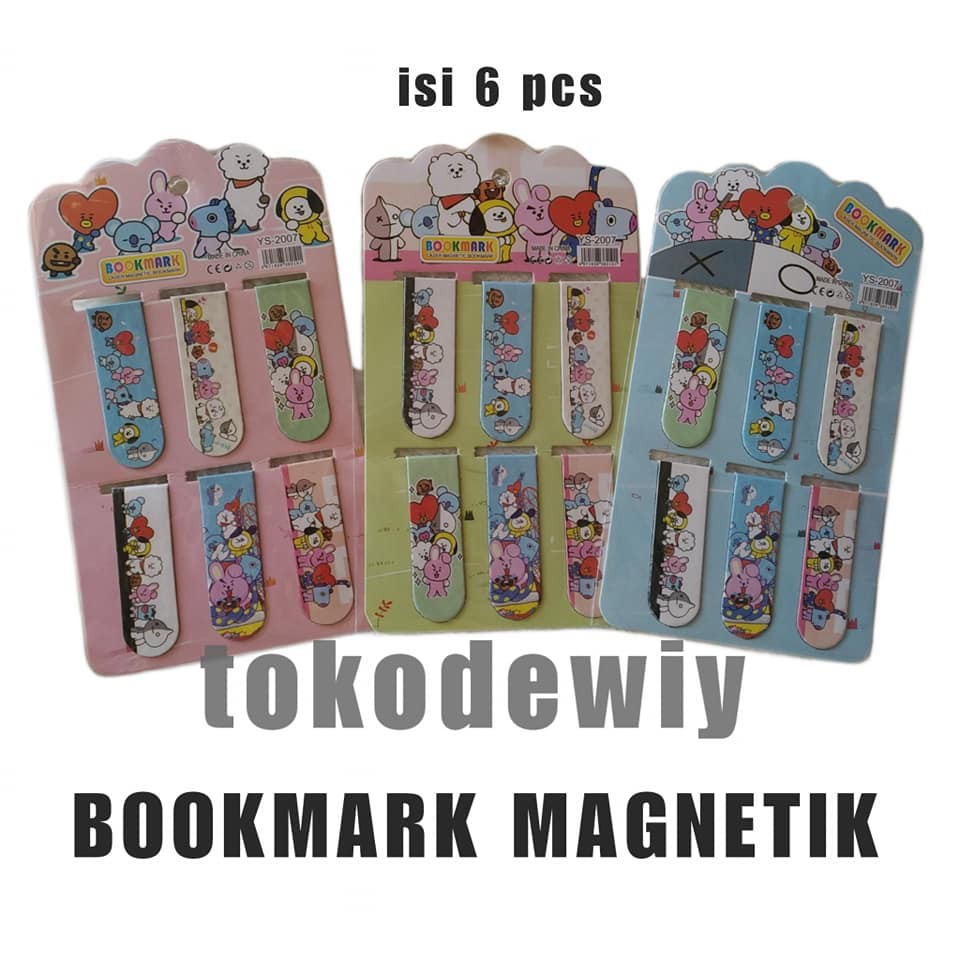 Detail Pembatas Buku Magnet Bts Nomer 11