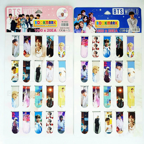 Detail Pembatas Buku Magnet Bts Nomer 34