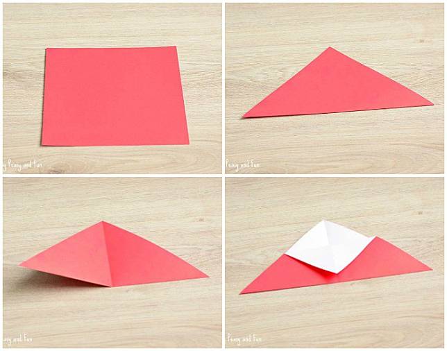 Detail Pembatas Buku Origami Nomer 37