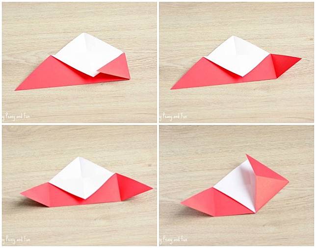 Detail Pembatas Buku Origami Nomer 45