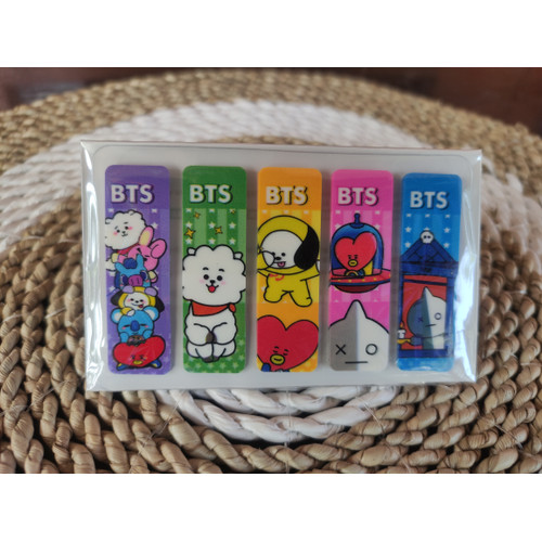 Detail Pembatas Buku Plastik Bts Nomer 42