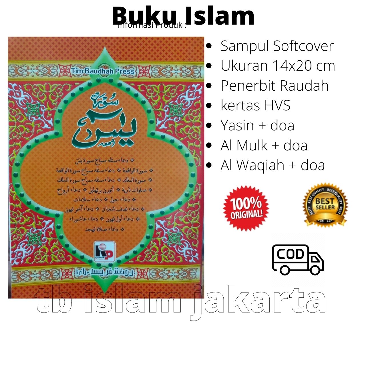 Detail Pembelian Buku Surah Yasin Nomer 26