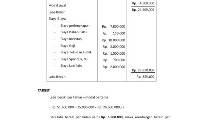 Detail Pembukuan Rumah Makan Excel Nomer 41