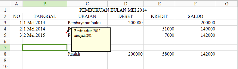 Detail Pembukuan Rumah Makan Excel Nomer 43