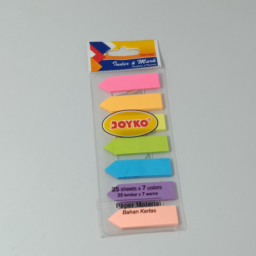 Detail Penanda Buku Warna Warni Nomer 10