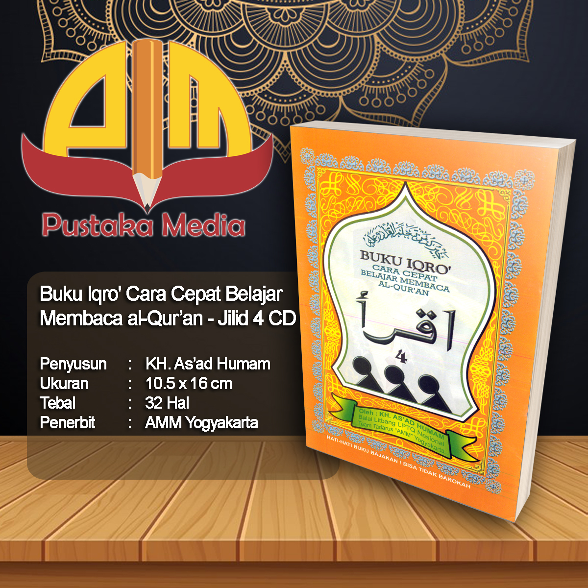 Detail Penerbit Buku Iqro Nomer 17