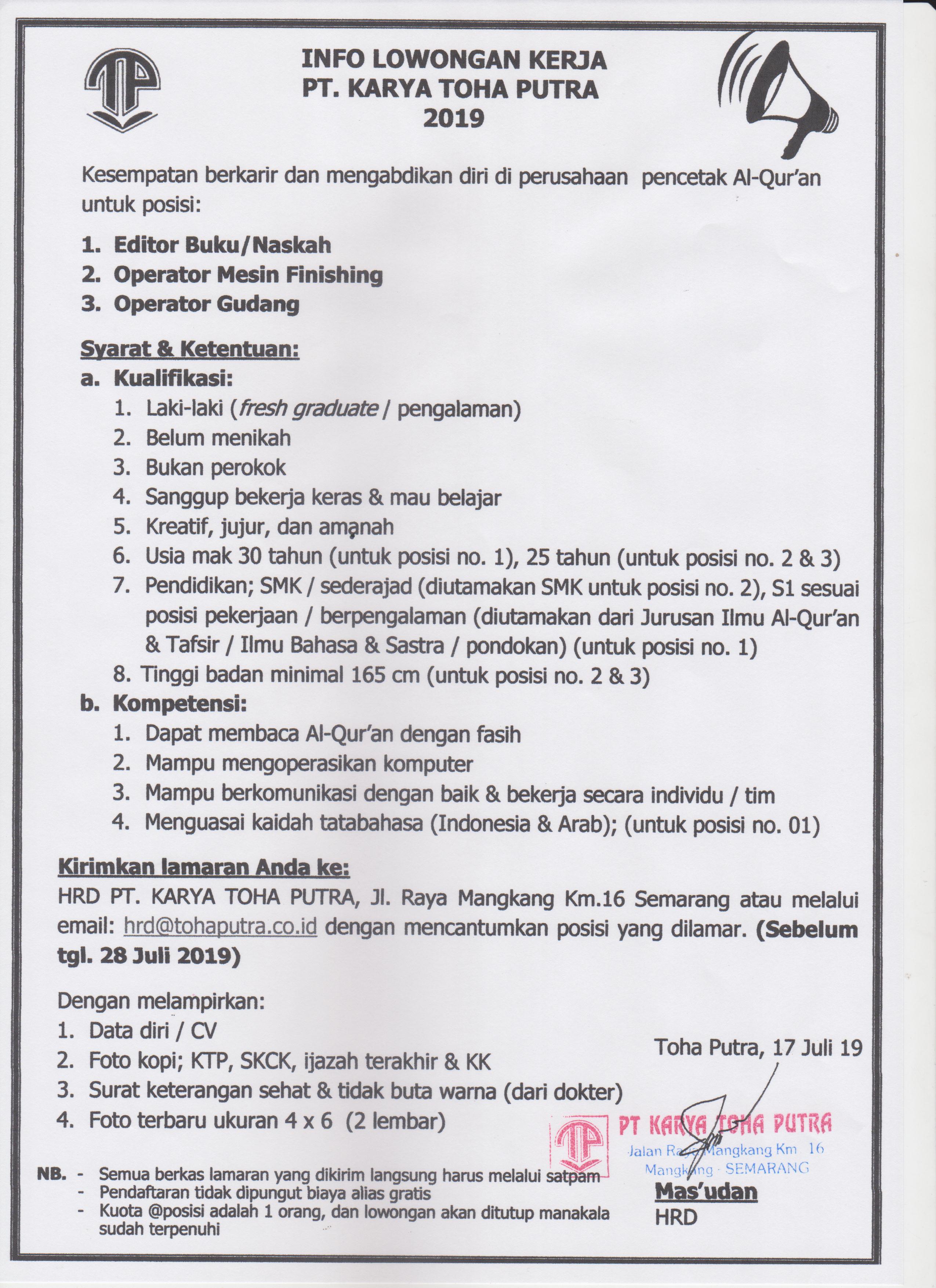 Detail Penerbit Buku Toha Putra Semarang Nomer 16