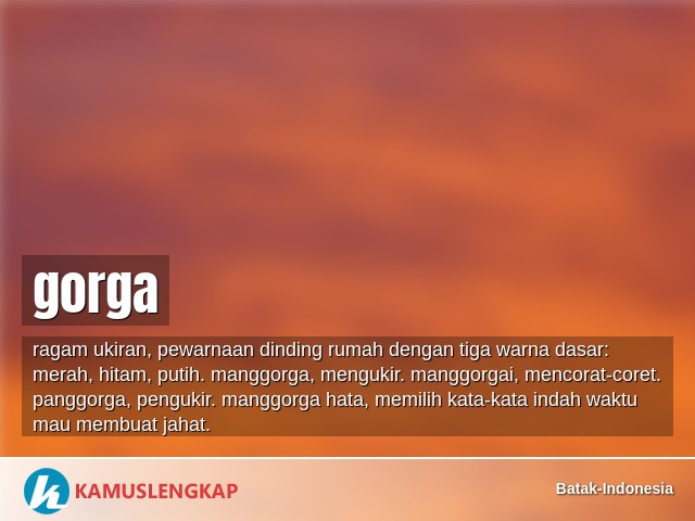 Detail Pengertian Gambar Gorga Nomer 12