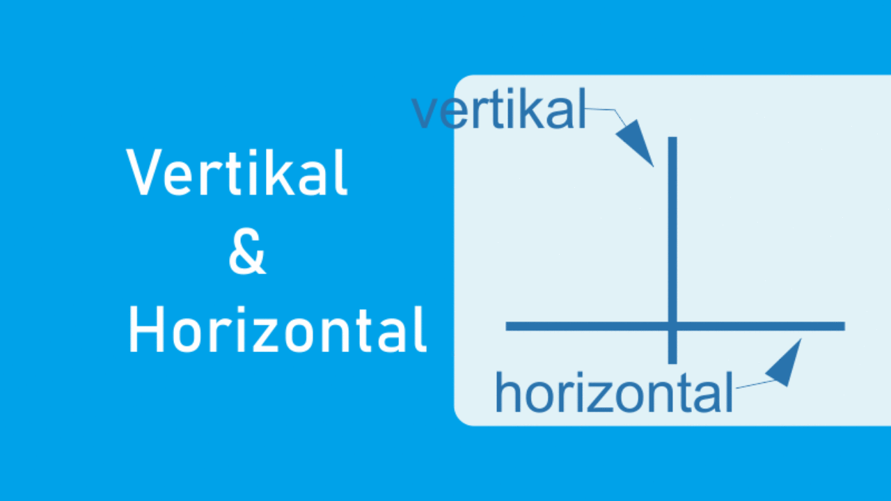 Pengertian Garis Vertikal Dan Horizontal - KibrisPDR