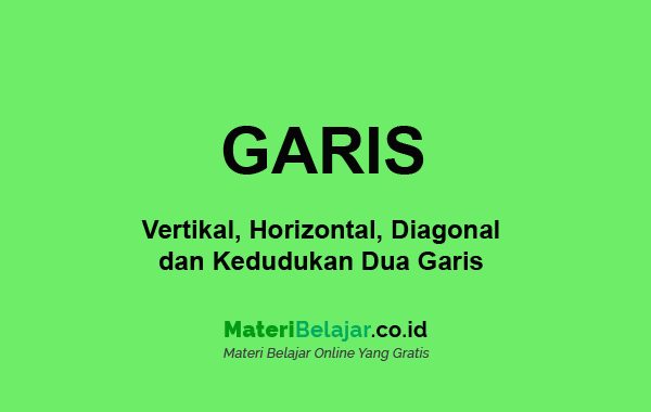 Detail Pengertian Garis Vertikal Dan Horizontal Nomer 22