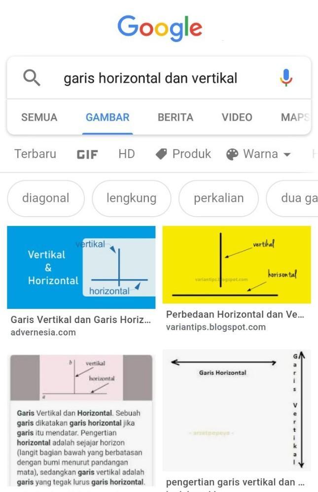 Detail Pengertian Garis Vertikal Dan Horizontal Nomer 50