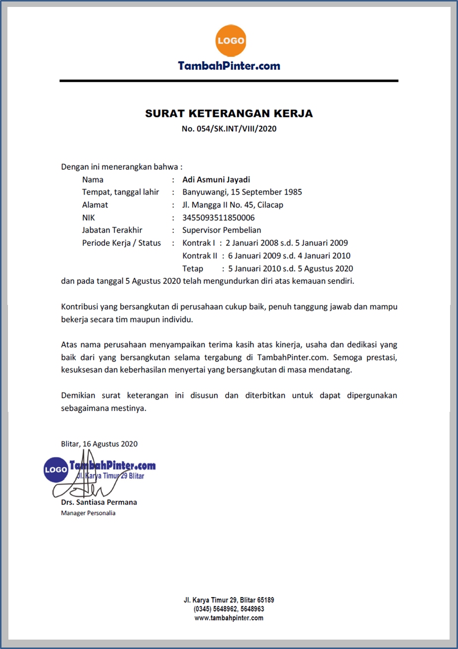 Detail Pengertian Nomor Surat Nomer 54