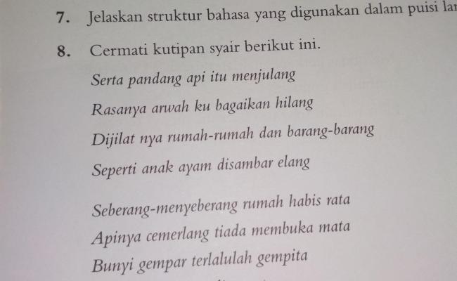 Detail Pengertian Puisi Brainly Nomer 26