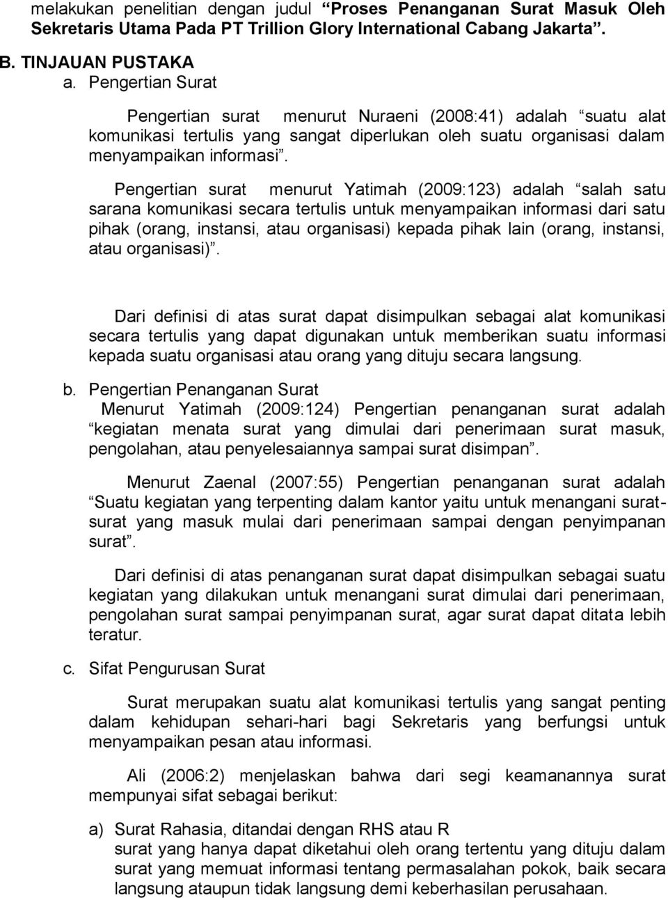 Detail Pengertian Surat Keluar Nomer 23