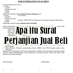 Detail Pengertian Surat Perjanjian Nomer 19