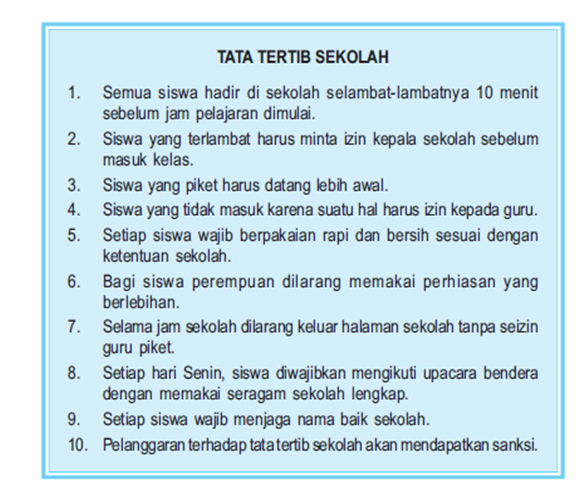 Detail Pengertian Tata Tertib Di Rumah Nomer 13