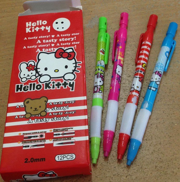 Detail Pensil Hello Kitty Nomer 21