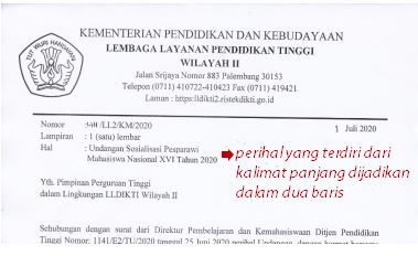 Detail Penulisan Nomor Surat Dinas Yang Benar Adalah Nomer 44