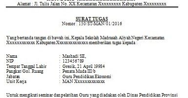 Detail Penulisan Surat Dalam Bahasa Inggris Nomer 28