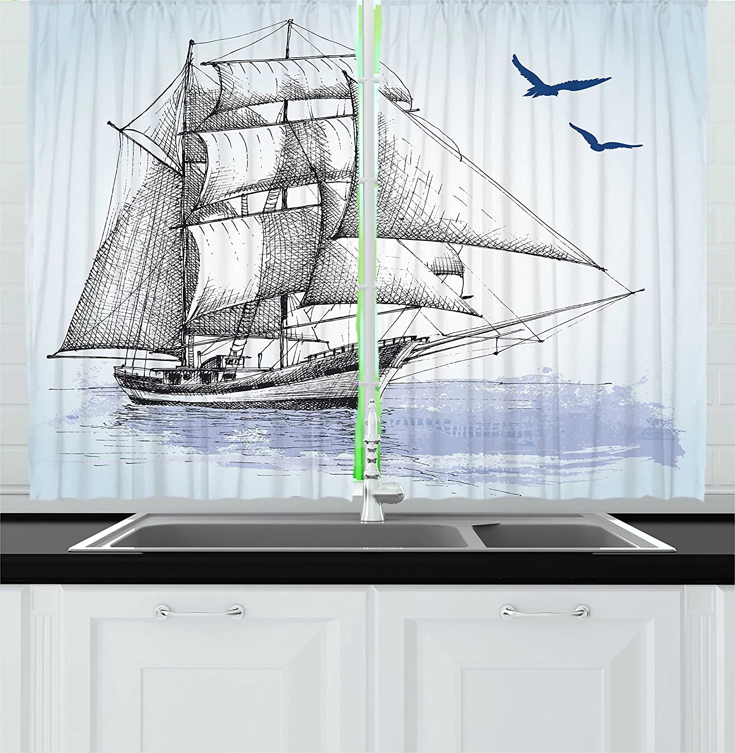 Detail Perahu Layar Vektor Nomer 26