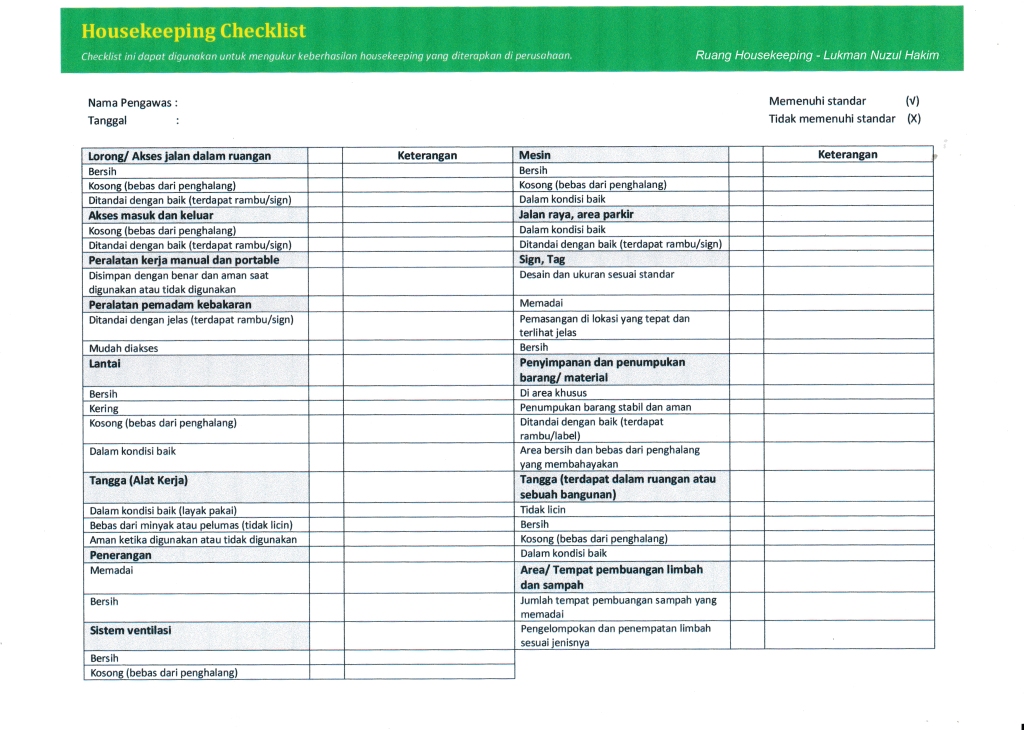 Detail Peralatan Housekeeping Beserta Gambar Nomer 15