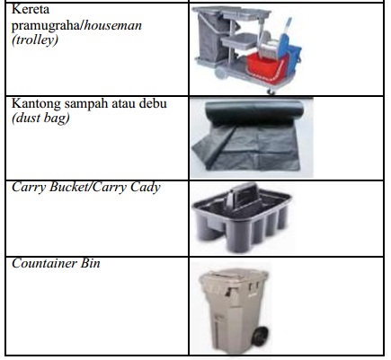 Detail Peralatan Housekeeping Beserta Gambar Nomer 18