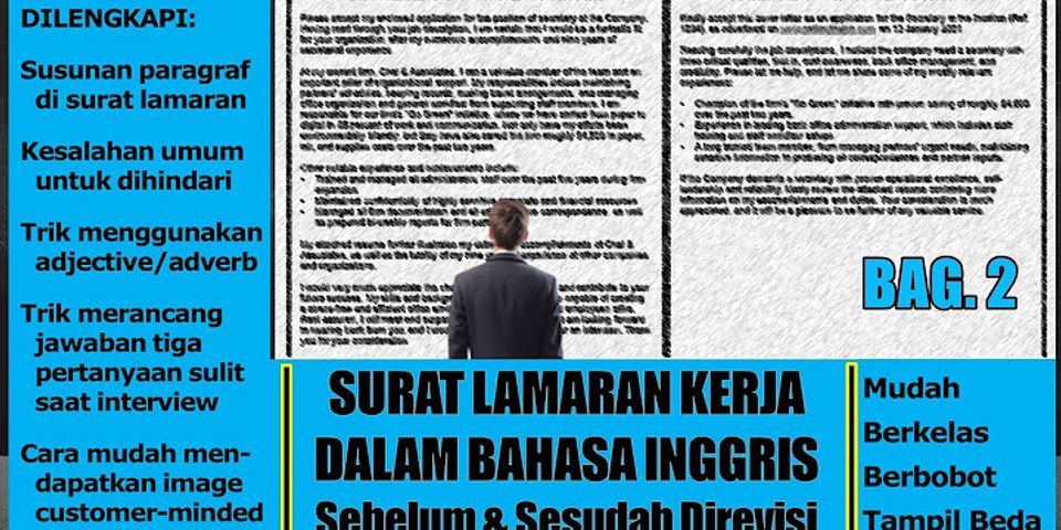 Detail Perbedaan Cv Dan Surat Lamaran Nomer 26