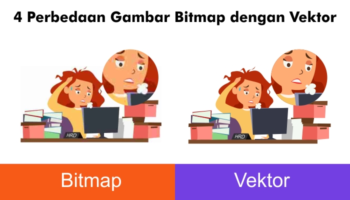 Detail Perbedaan Gambar Bitmap Dan Vektor Nomer 5