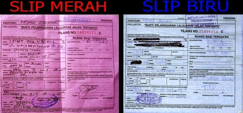 Detail Perbedaan Surat Tilang Merah Dan Biru Nomer 6