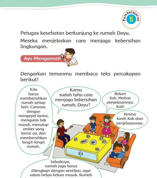 Detail Percakapan Tentang Kebersihan Rumah Nomer 15