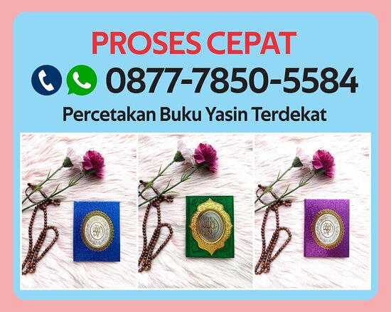 Detail Percetakan Buku Yasin Nomer 36