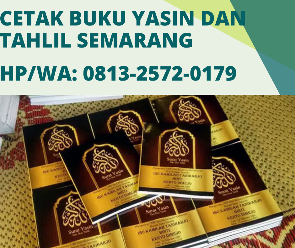 Detail Percetakan Buku Yasin Semarang Nomer 24