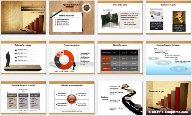 Detail Performance Powerpoint Template Nomer 39